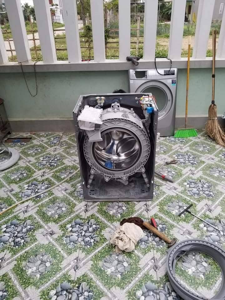 sửa máy giăt electrolux