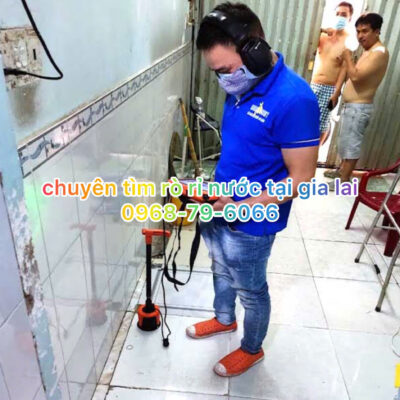 Siêu âm ống nước âm tường tại Gia Lai