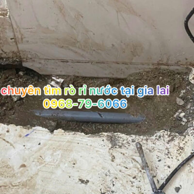 Siêu âm ống nước âm tường tại Gia Lai