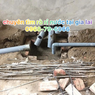 Siêu âm ống nước âm tường tại Gia Lai